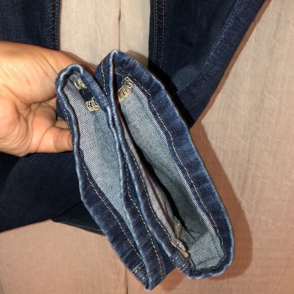 joe’s 29x32 Inseam Blue Lindz Straight Distressed Pockets Designer Jeans - Picture 8 of 16